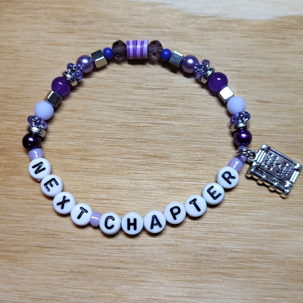 Next Chapter: The Story Of Us- Taylor Swift Friendship Bracelet, Size 7.5"